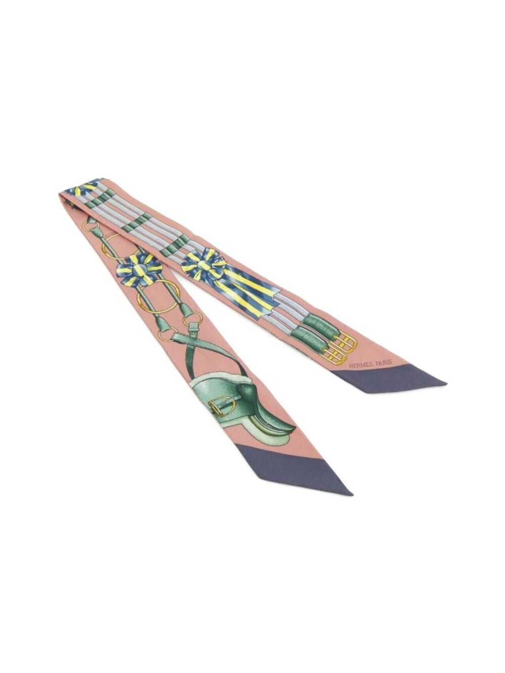 Hermes Jumping Twilly Scarf